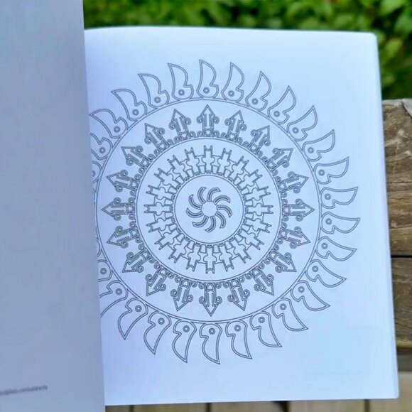 The Big Book of Mandalas Coloring Book - Picture 5 of 7